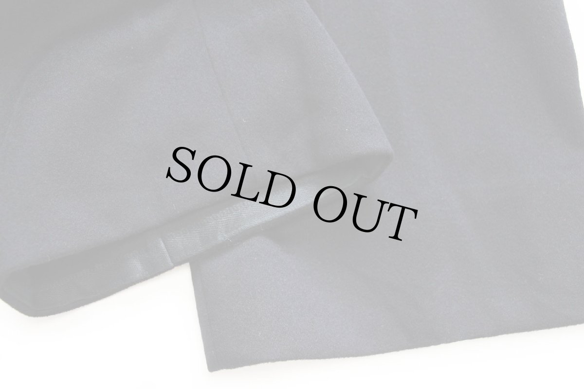 画像8: デッドストック★70s イタリア軍 ワンタック メルトン ウールパンツ 濃紺 48★A (8)