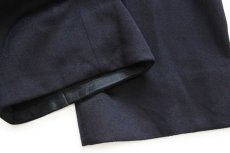 画像8: デッドストック★70s イタリア軍 ワンタック メルトン ウールパンツ 濃紺 48★A (8)