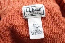 画像4: L.L.Bean 無地 コットンニット セーター オレンジ L-REG (4)