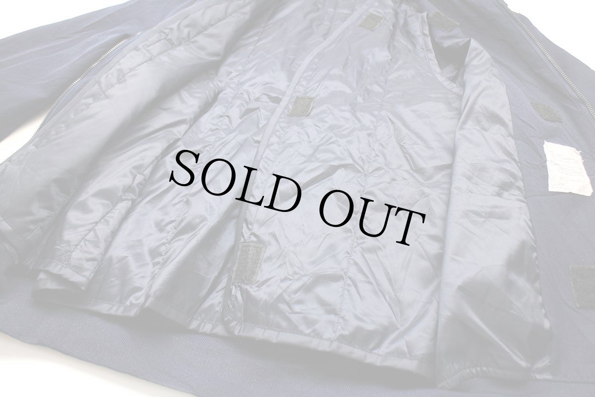 画像6: デッドストック★13 米軍 USAF 中綿入りライナー ライトウェイトジャケット 紺 44R (6)