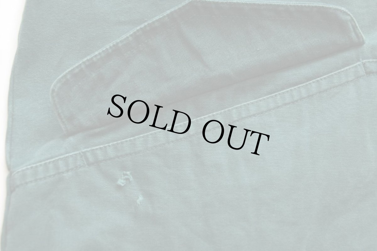 画像8: 90s GAPギャップ スタンドカラー タータンチェック ライナーベスト付き コットン キャンバス フィールドコート 緑 (8)