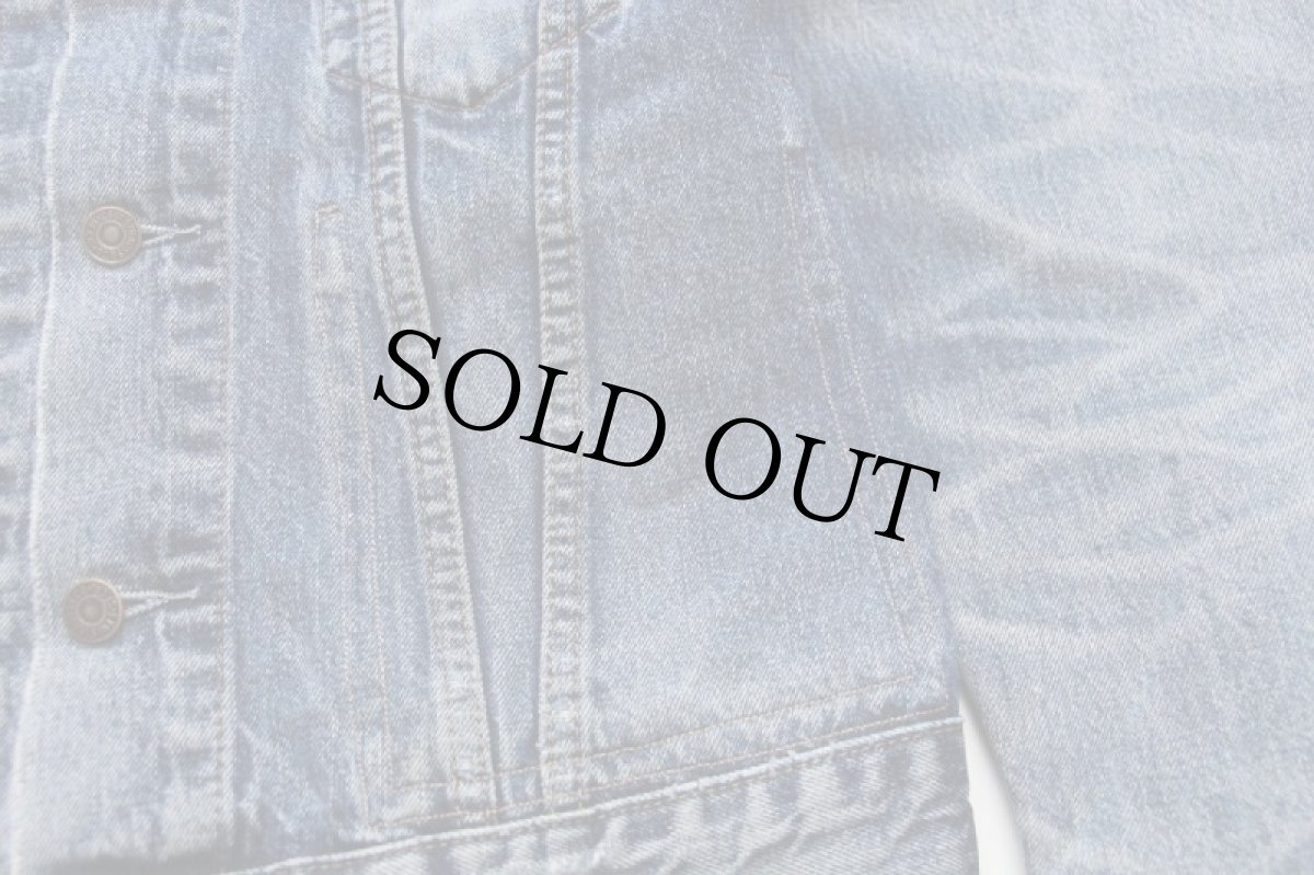 画像6: 00s Levi'sリーバイス 70500 ダメージ デニムジャケット★ユーロ (6)