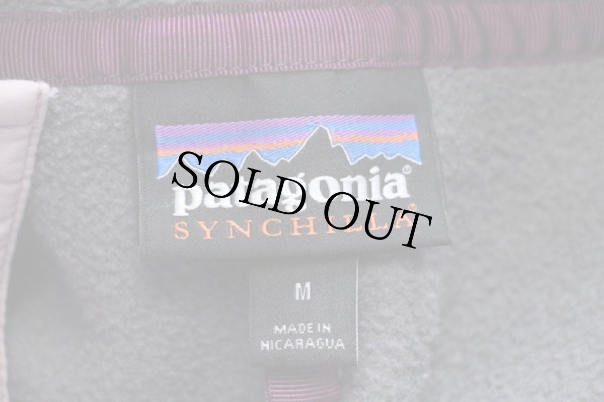 画像4: patagoniaパタゴニア バイカラー シンチラ ライトウェイト フリース スナップT SVIL M (4)