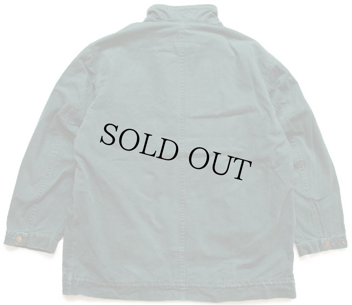 画像2: 90s GAPギャップ スタンドカラー タータンチェック ライナーベスト付き コットン キャンバス フィールドコート 緑 (2)