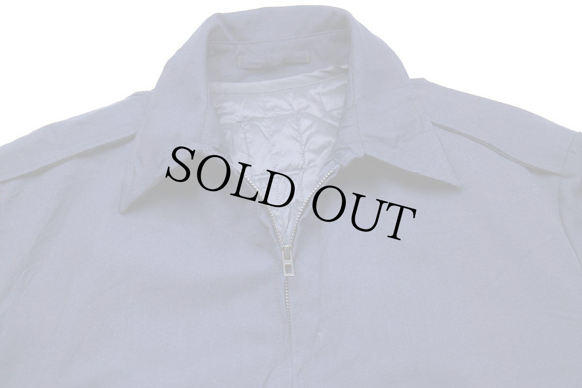 画像3: デッドストック★13 米軍 USAF 中綿入りライナー ライトウェイトジャケット 紺 44R (3)