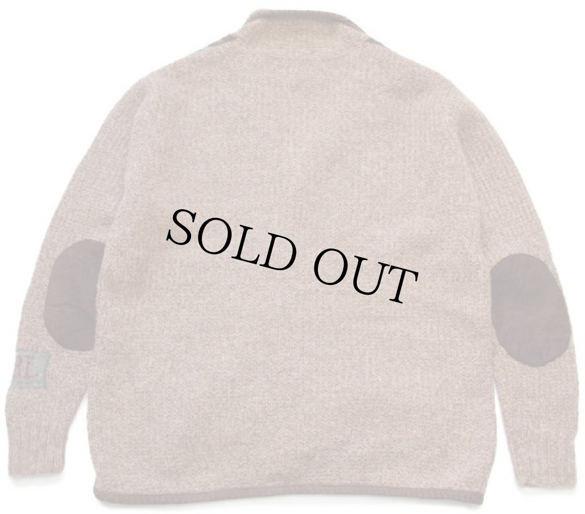 画像2: 90s POLO SPORT ポロ スポーツ ラルフローレン 乗馬柄 パッチワーク ウール×シルク ニットジャケット S (2)