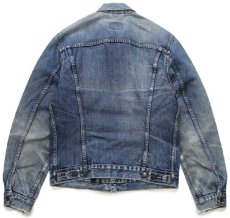 画像2: 00s Levi'sリーバイス 70500 ダメージ デニムジャケット★ユーロ (2)