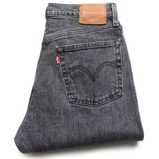 画像1: LEVI'Sリーバイス PREMIUM 501 36200 BIGE ストレッチ ブラック デニムパンツ w28 L28 (1)