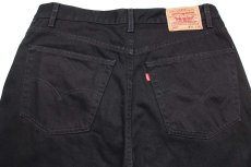 画像5: 00s Levi'sリーバイス 505 ブラック デニムパンツ w38 L34★64 (5)