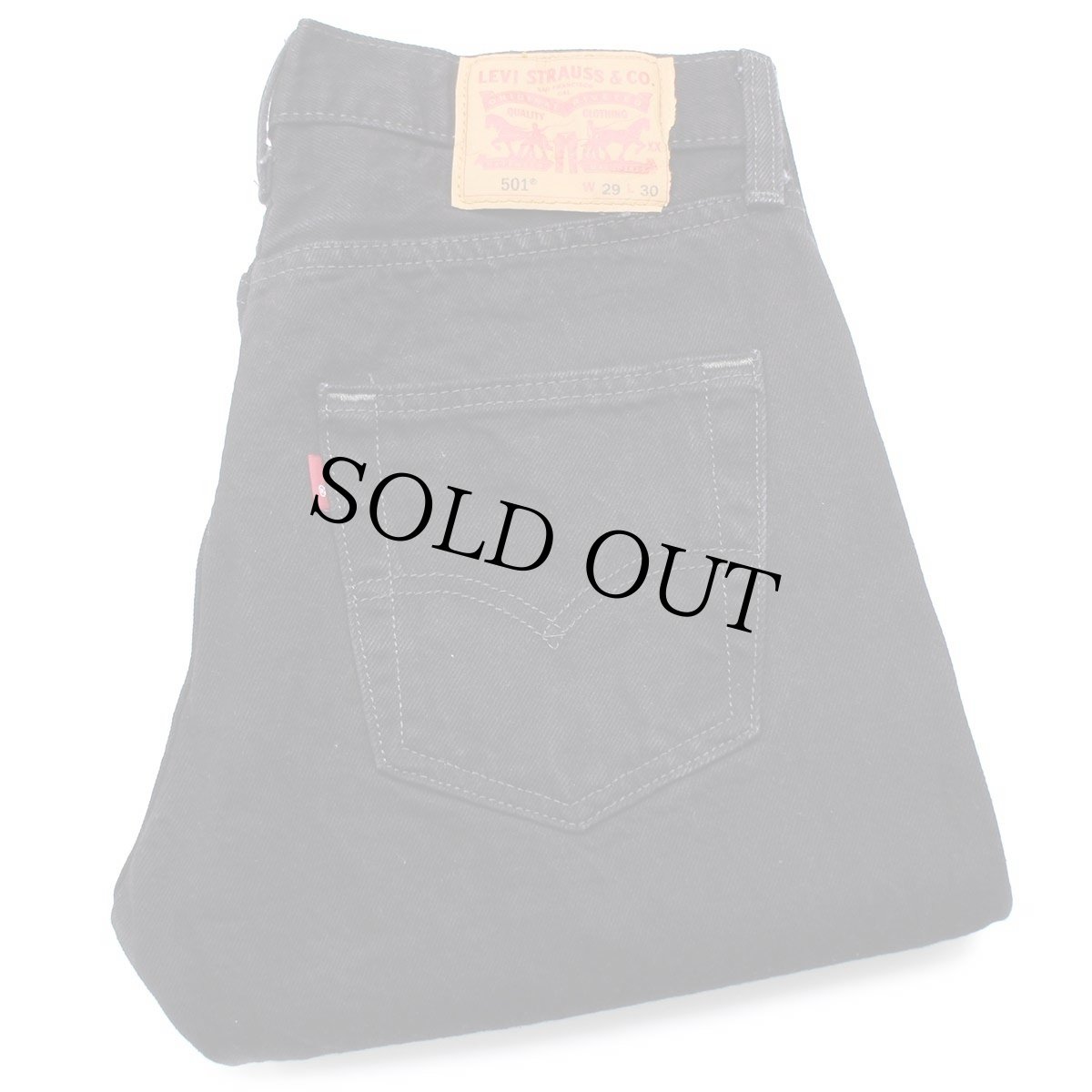 画像1: Levi'sリーバイス 501 ブラック デニムパンツ w29 L30★05 (1)