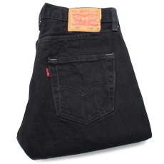 画像1: Levi'sリーバイス 501 ブラック デニムパンツ w29 L30★05 (1)