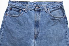 画像4: 90s USA製 Levi'sリーバイス 505 デニムパンツ w36 L31★127 (4)