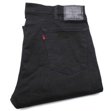画像1: メキシコ製 Levi'sリーバイス 505 ストレッチ ブラック デニムパンツ w38 L29★65 (1)