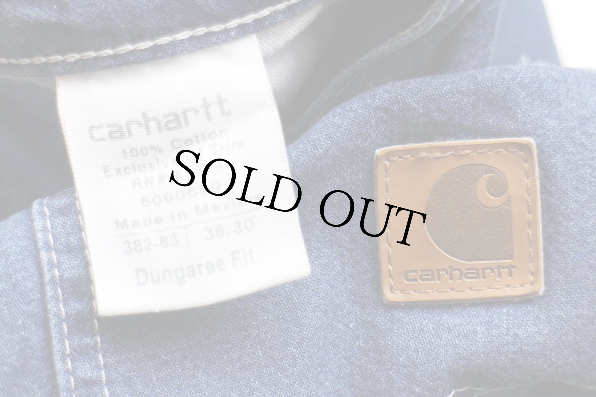 画像6: 00s メキシコ製 carharttカーハート デニム ペインターパンツ w36 L30 (6)