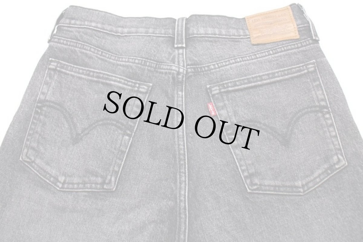 画像5: LEVI'Sリーバイス PREMIUM WEDGIE 22861 BIGE ストレッチ ブラック デニムパンツ 28 (5)