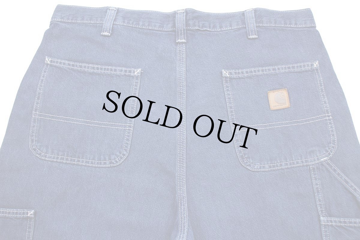 画像5: 00s メキシコ製 carharttカーハート デニム ペインターパンツ w36 L30 (5)