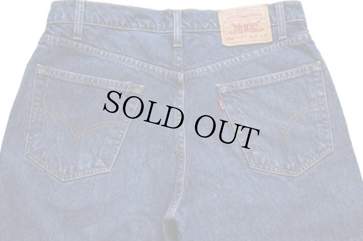 画像5: 90s Levi'sリーバイス 550 デニムパンツ w34 L36 (5)