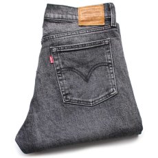 画像1: LEVI'Sリーバイス PREMIUM WEDGIE 22861 BIGE ストレッチ ブラック デニムパンツ 28 (1)