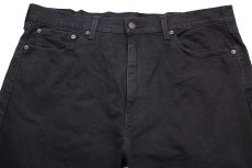 画像4: メキシコ製 Levi'sリーバイス 505 ストレッチ ブラック デニムパンツ w38 L29★65 (4)