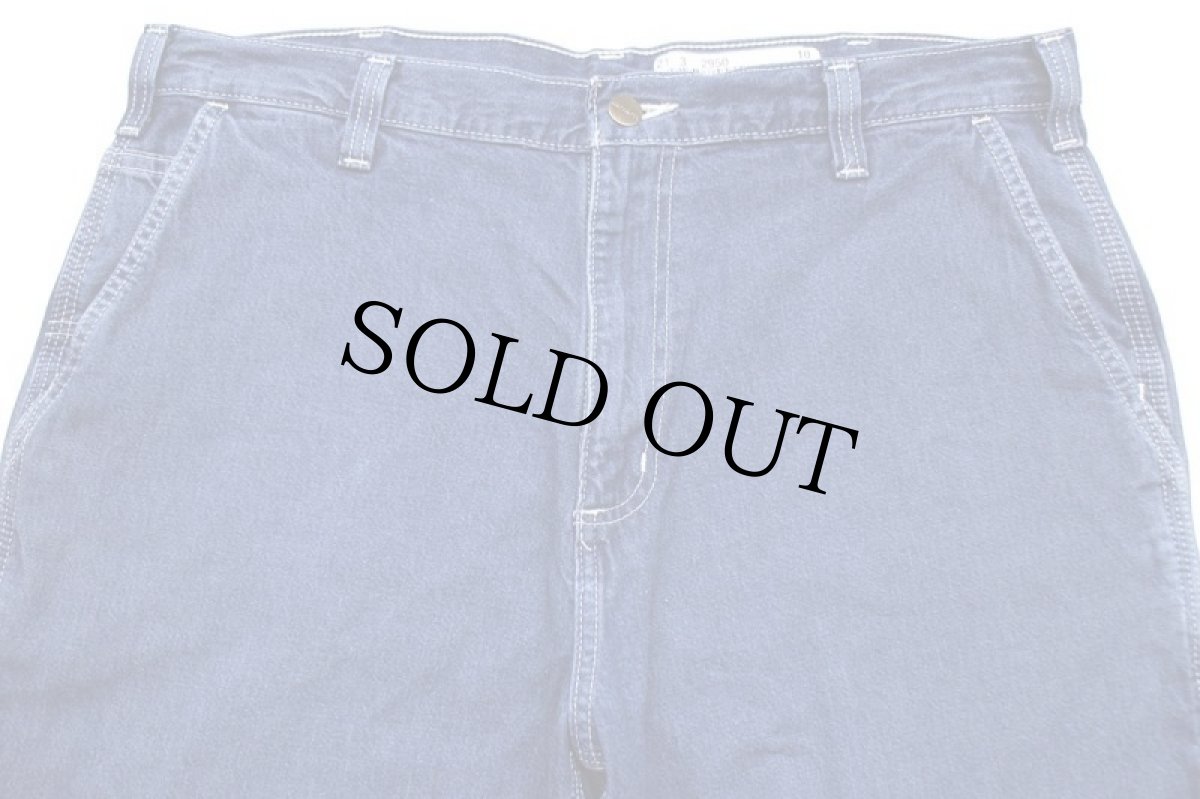 画像4: 00s メキシコ製 carharttカーハート デニム ペインターパンツ w36 L30 (4)