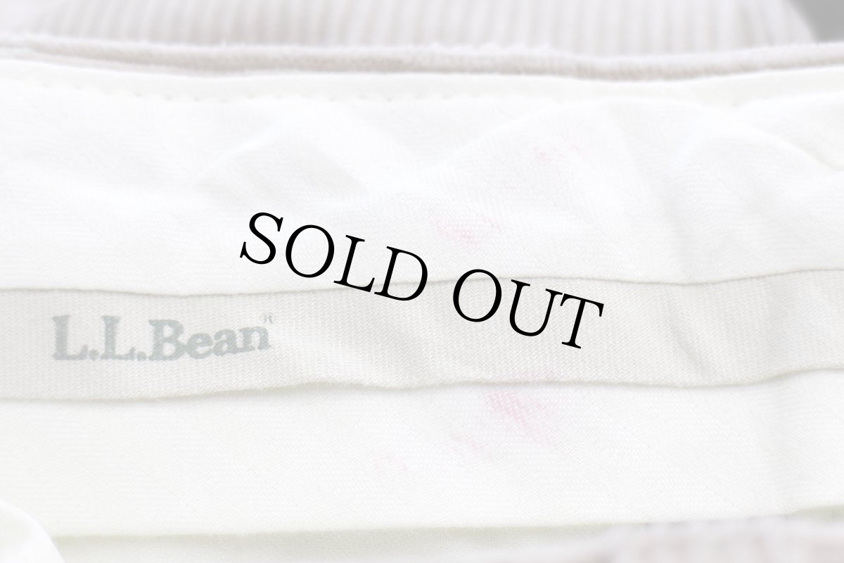 画像6: 90s L.L.Bean ツータック 太畝 コーデュロイパンツ ベージュ w34 (6)