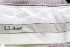 画像6: 90s L.L.Bean ツータック 太畝 コーデュロイパンツ ベージュ w34 (6)