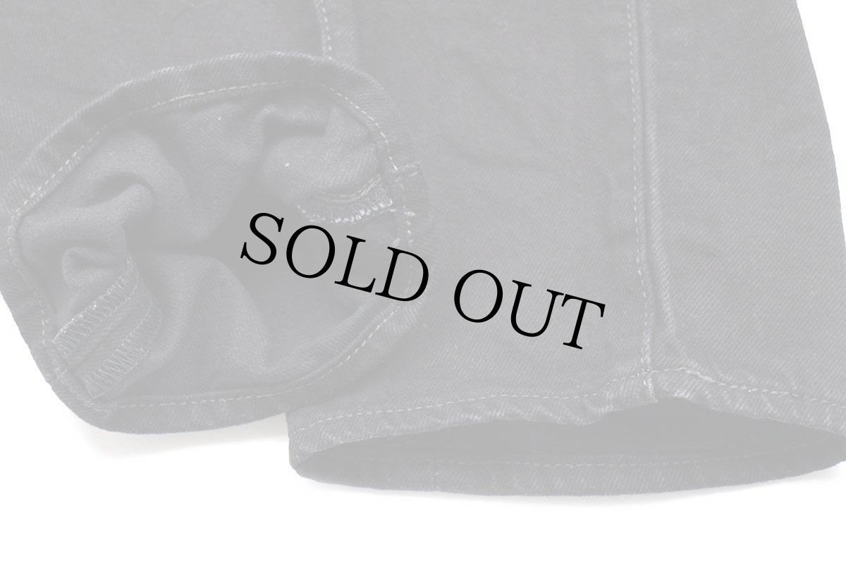 画像7: Levi'sリーバイス 501 ブラック デニムパンツ w29 L30★05 (7)