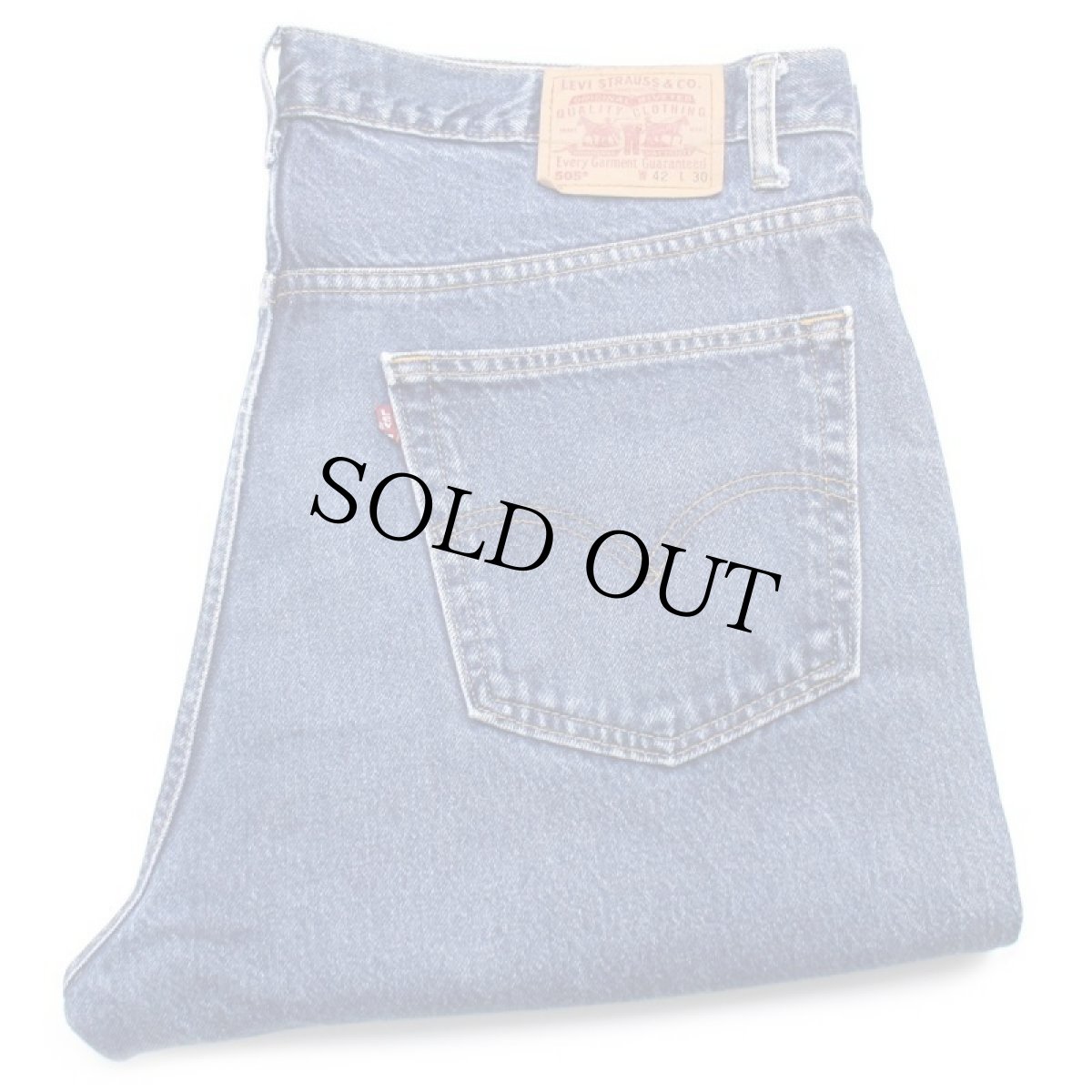 画像1: 00s Levi'sリーバイス 505 デニムパンツ w42★128 (1)