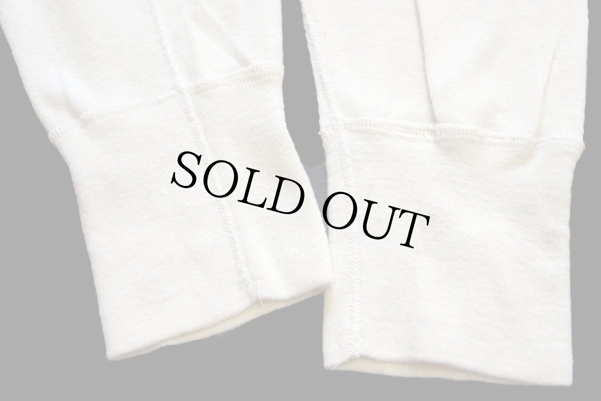 画像7: 80s 米軍 ドロワーズ ウール×コットン インナーパンツ ナチュラル M (7)