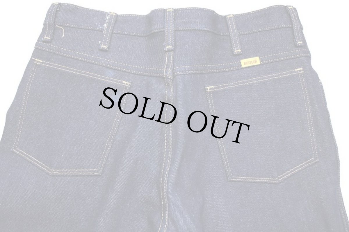 画像5: デッドストック★90s USA製 RUSTLERラスラー 87621NV デニムパンツ w34 L32★Wranglerラングラー (5)