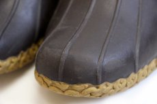 画像8: L.L.Bean 3ホール ビーンブーツ ガムシューズ ブラウン (8)