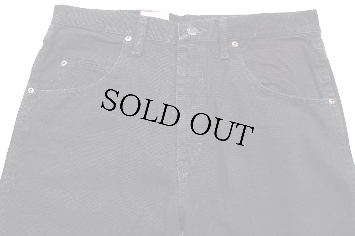 画像4: デッドストック★00s メキシコ製 Wranglerラングラー ブラック デニムパンツ w34 L30 (4)