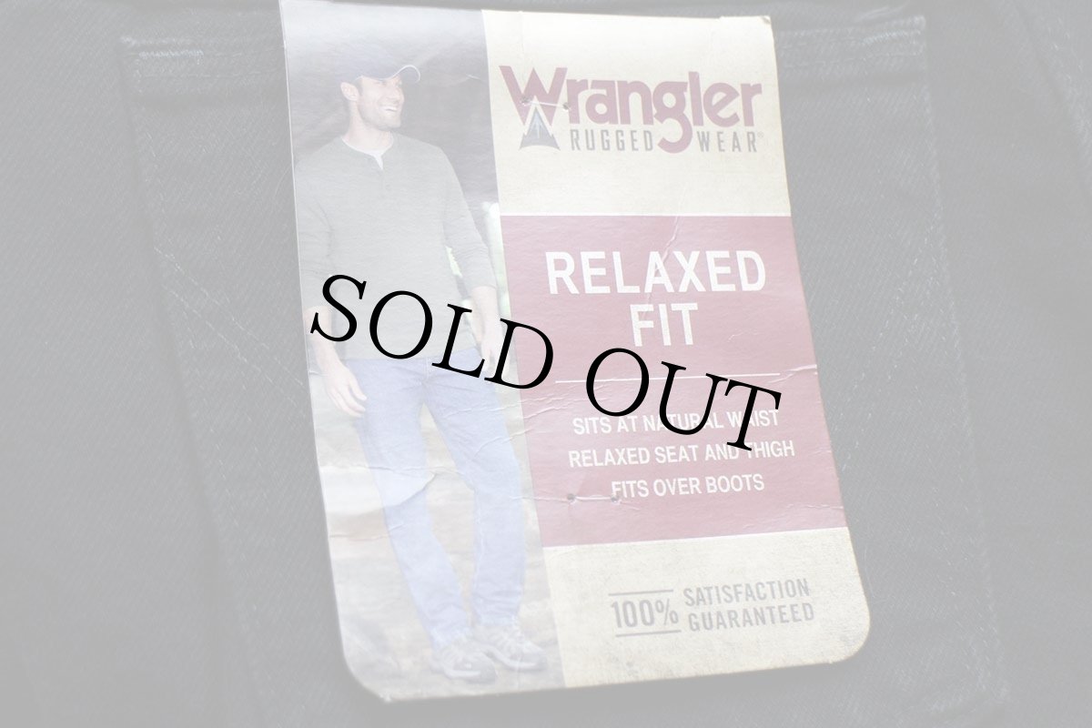 画像7: デッドストック★00s メキシコ製 Wranglerラングラー ブラック デニムパンツ w34 L30 (7)