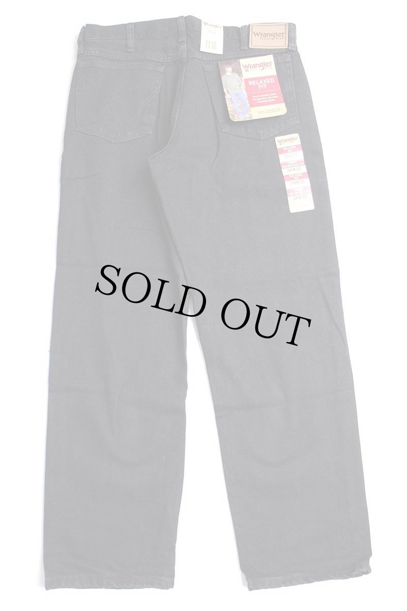 画像3: デッドストック★00s メキシコ製 Wranglerラングラー ブラック デニムパンツ w34 L30 (3)