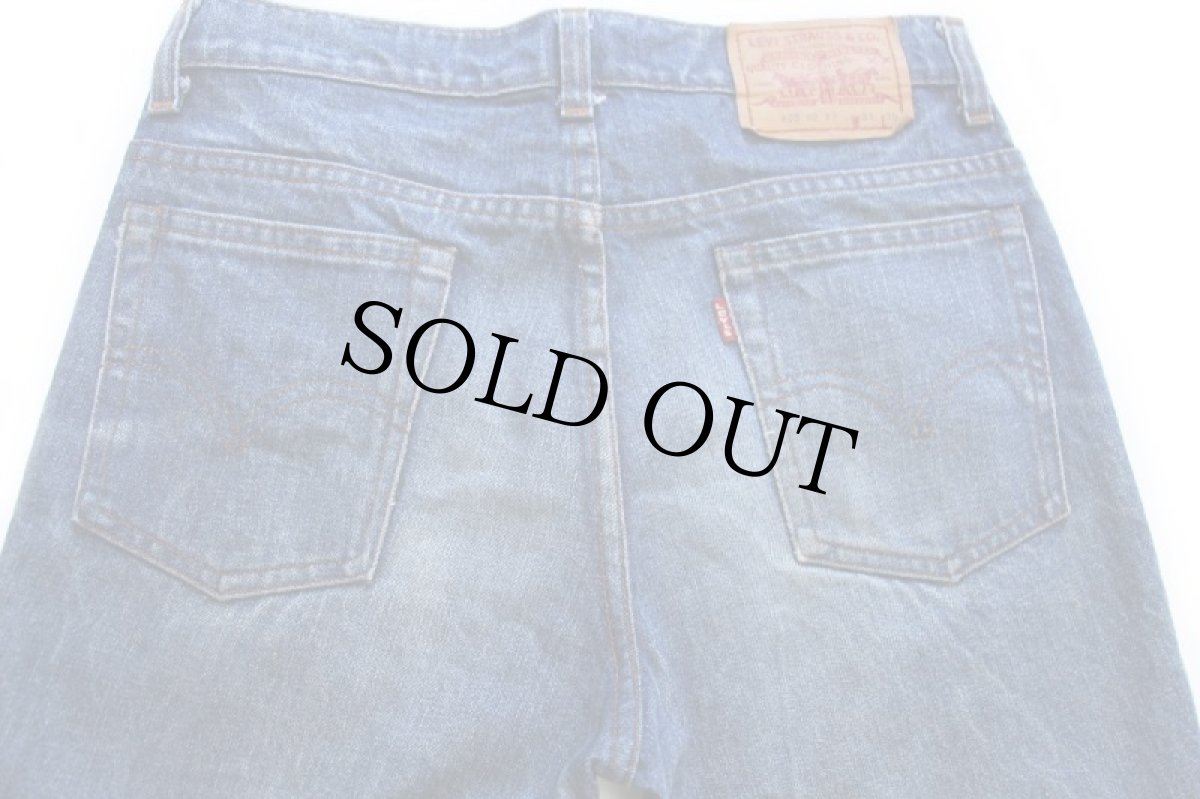 画像5: 80s フランス製 Levi'sリーバイス 603 黒カン デニムパンツ ヒゲ w31★ユーロ (5)