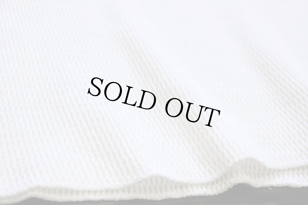 画像6: 80s USA製 OAKTON サーマルシャツ ナチュラル L (6)