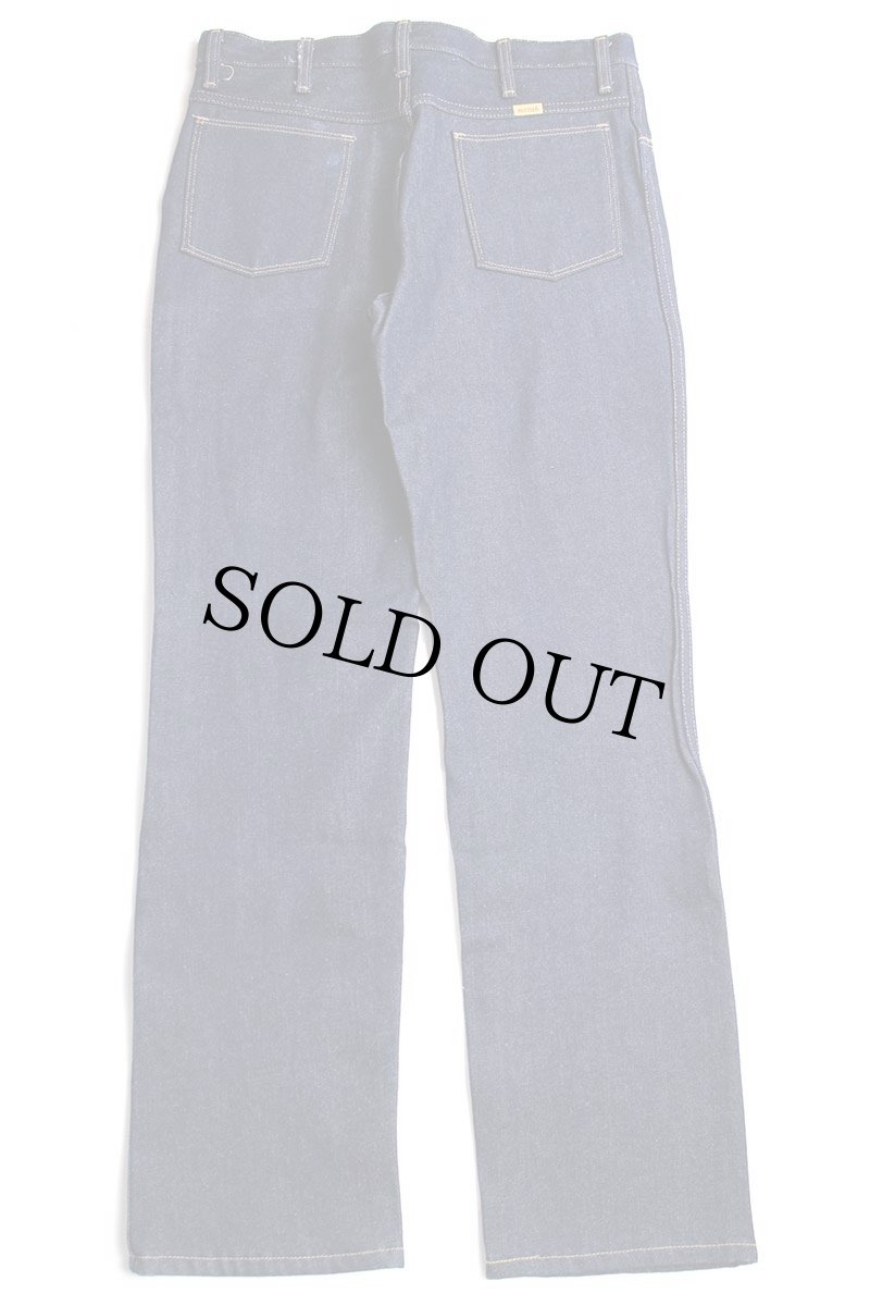 画像3: デッドストック★90s USA製 RUSTLERラスラー 87621NV デニムパンツ w34 L32★Wranglerラングラー (3)