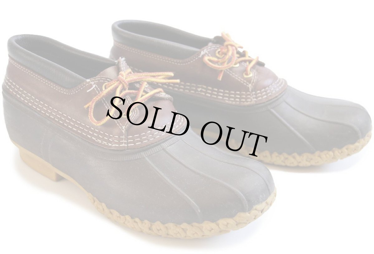 画像2: L.L.Bean 3ホール ビーンブーツ ガムシューズ ブラウン (2)