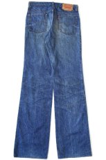 画像3: 80s フランス製 Levi'sリーバイス 603 黒カン デニムパンツ ヒゲ w31★ユーロ (3)