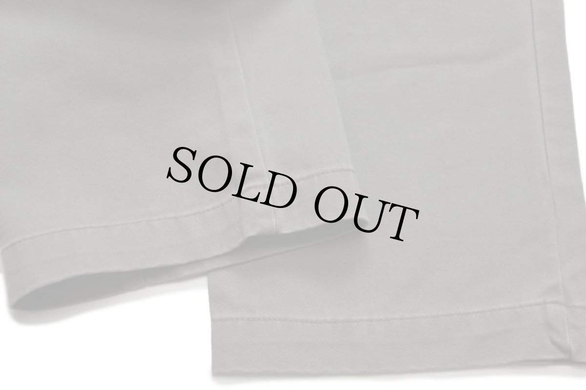 画像7: デッドストック★90s ポルトガル製 ポロ ラルフローレン MARTIN PANT コットン チノパン グレー w33 L34★フリスコ (7)