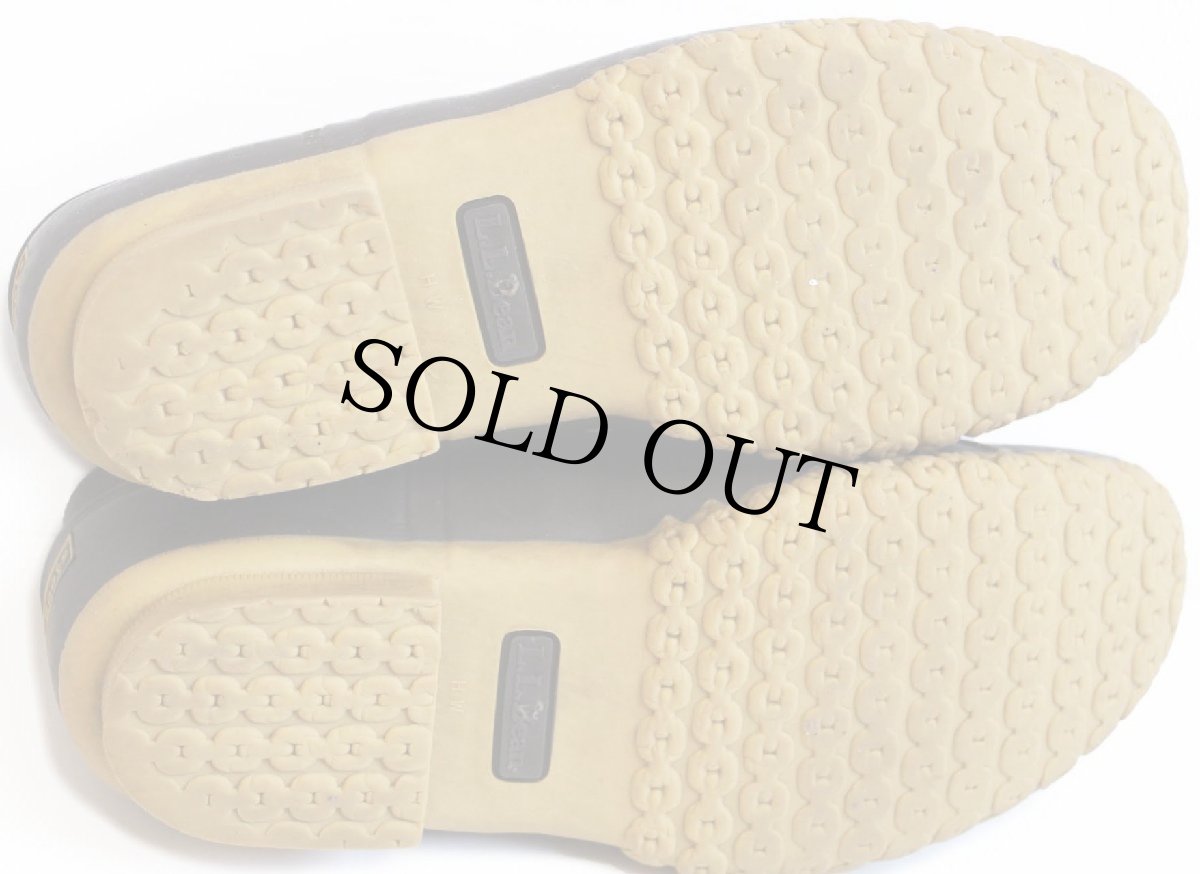 画像4: L.L.Bean 3ホール ビーンブーツ ガムシューズ ブラウン (4)