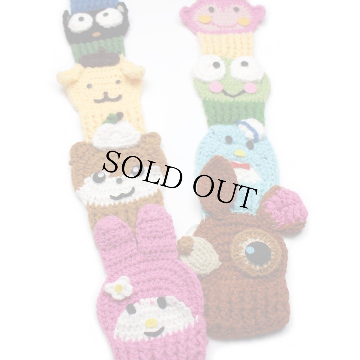 画像6: YUMMY YOU! by Twinkie Chan ハンドメイド 50th Anniversary サンリオ キャラクター アクリルニット マフラー★スカーフ (6)