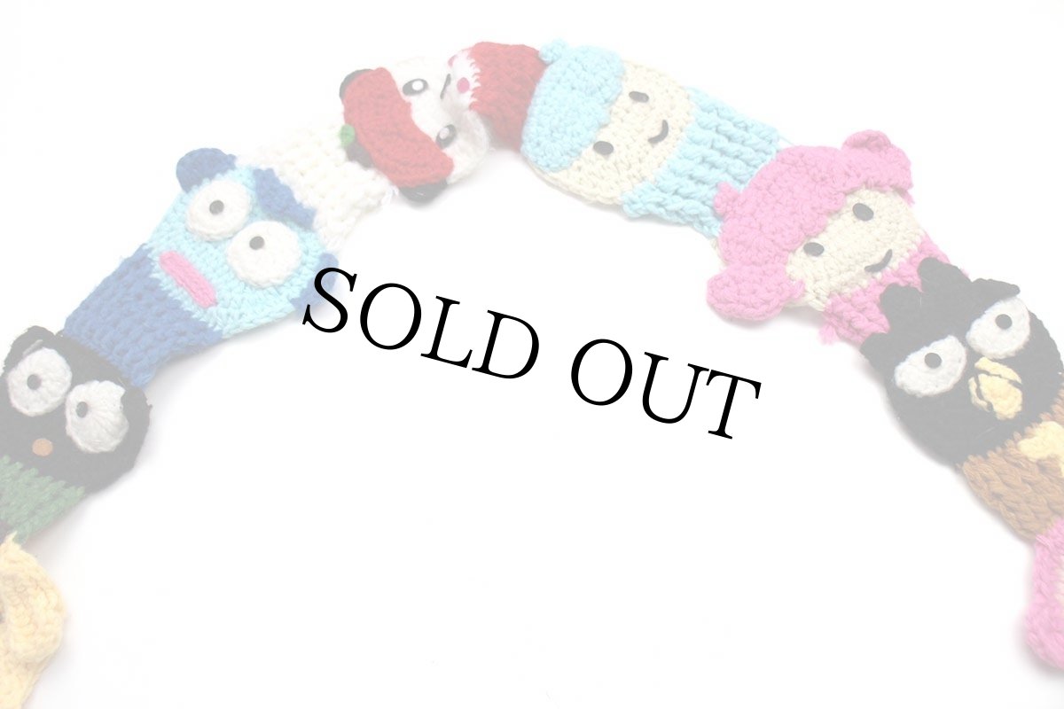 画像7: YUMMY YOU! by Twinkie Chan ハンドメイド 50th Anniversary サンリオ キャラクター アクリルニット マフラー★スカーフ (7)