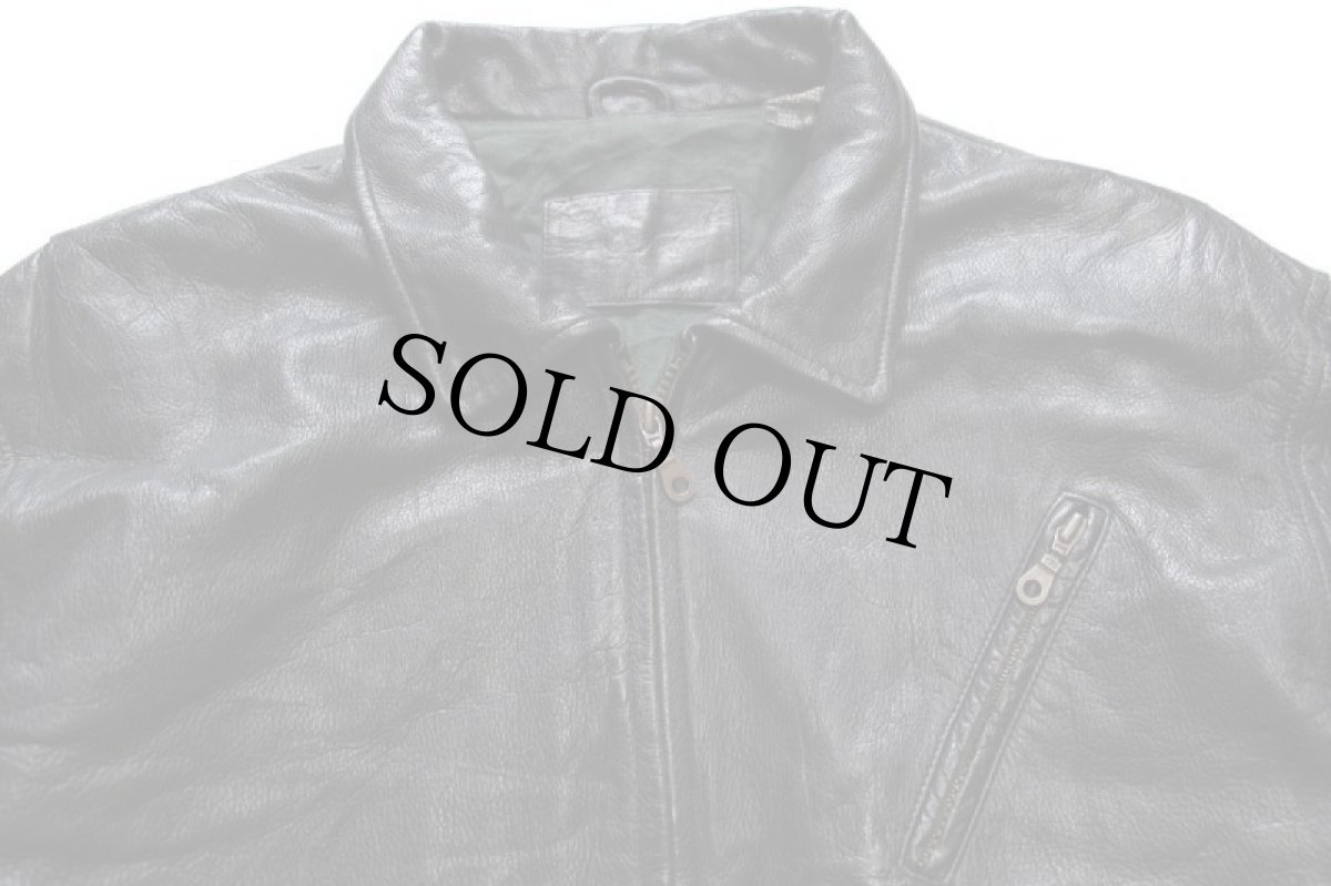 画像3: 00s STJOHN'SBAY レザージャケット 黒 L (3)