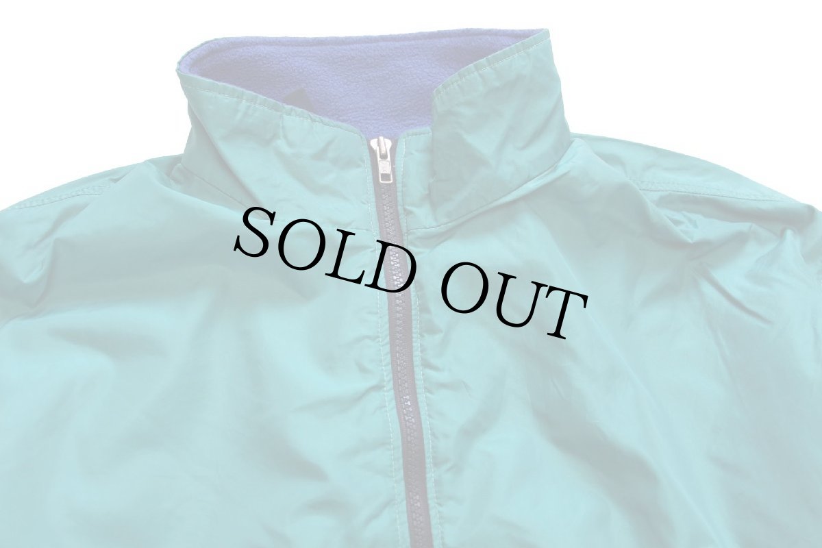 画像3: 90s USA製 patagoniaパタゴニア シェルドシンチラ フリースライナー ナイロンジャケット エメラルドグリーン XL (3)