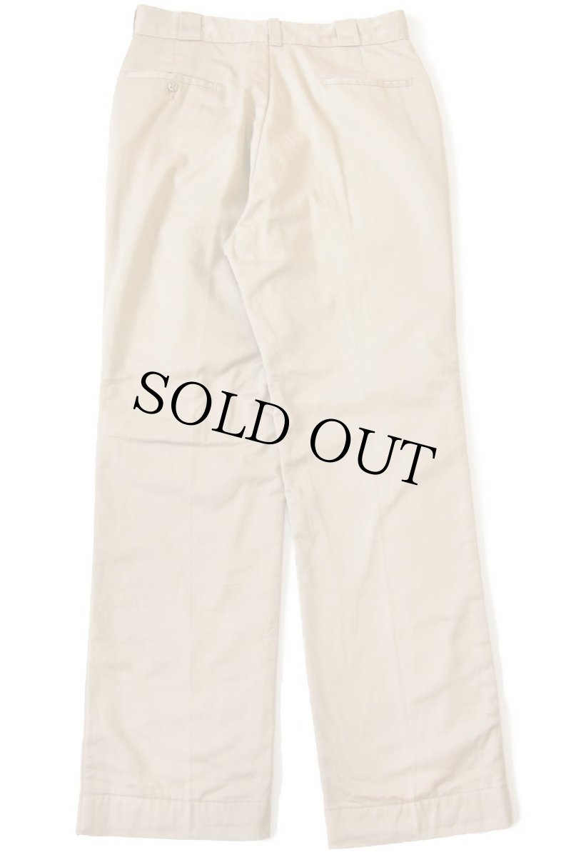 画像3: 70s L.L.Bean 筆記体タグ コットンライナー チノパン カーキ w32 (3)