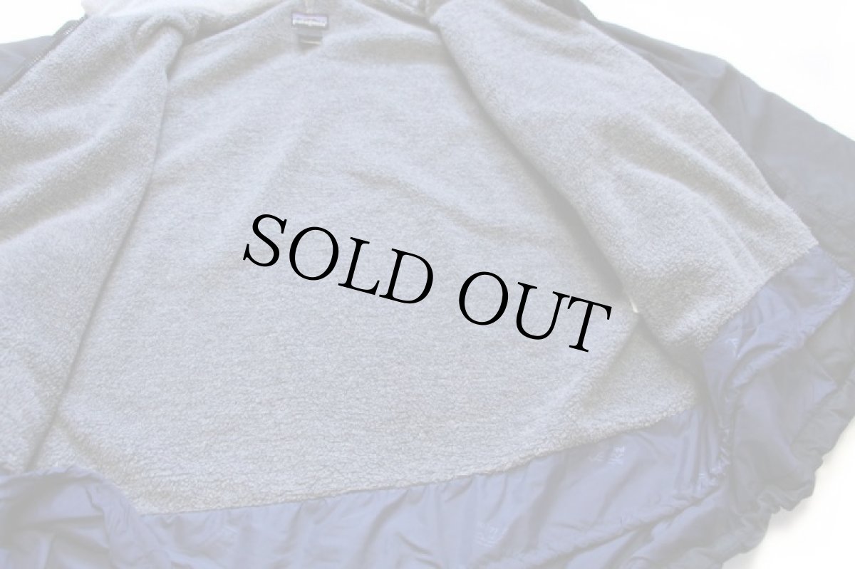 画像7: 00s patagoniaパタゴニア Fusion Jacket フリースライナー ナイロン フュージョンジャケット 黒 S (7)