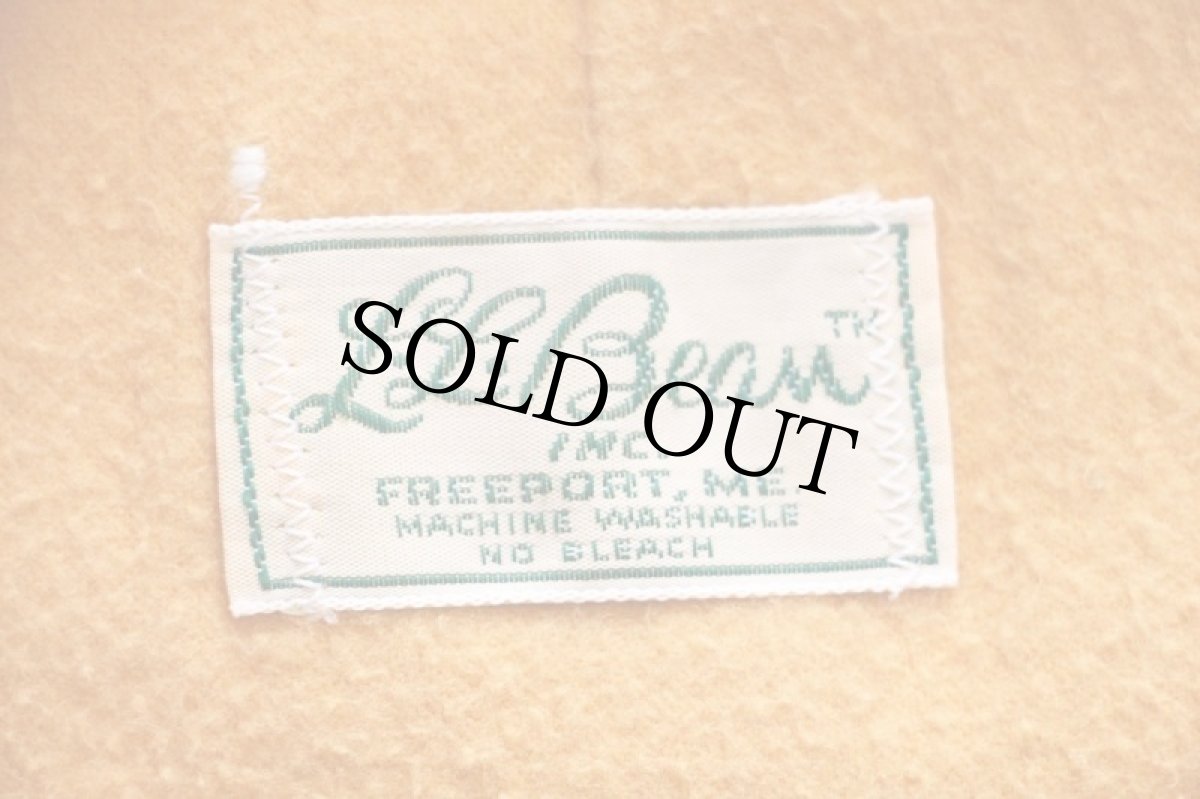 画像6: 70s L.L.Bean 筆記体タグ コットンライナー チノパン カーキ w32 (6)