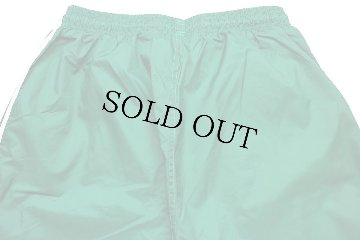 画像5: 00s adidasアディダス パフォーマンス ロゴ刺繍 ライナー付き ナイロン トラックパンツ 緑 L★ジャージ (5)