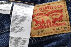 画像6: Levi'sリーバイス 505 デニムパンツ w40 L32★133  (6)